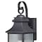 Vaxcel Cambridge 1 Light Dusk to Dawn Bronze Outdoor Wall Lantern Clear Glass T0473 - alternate 5